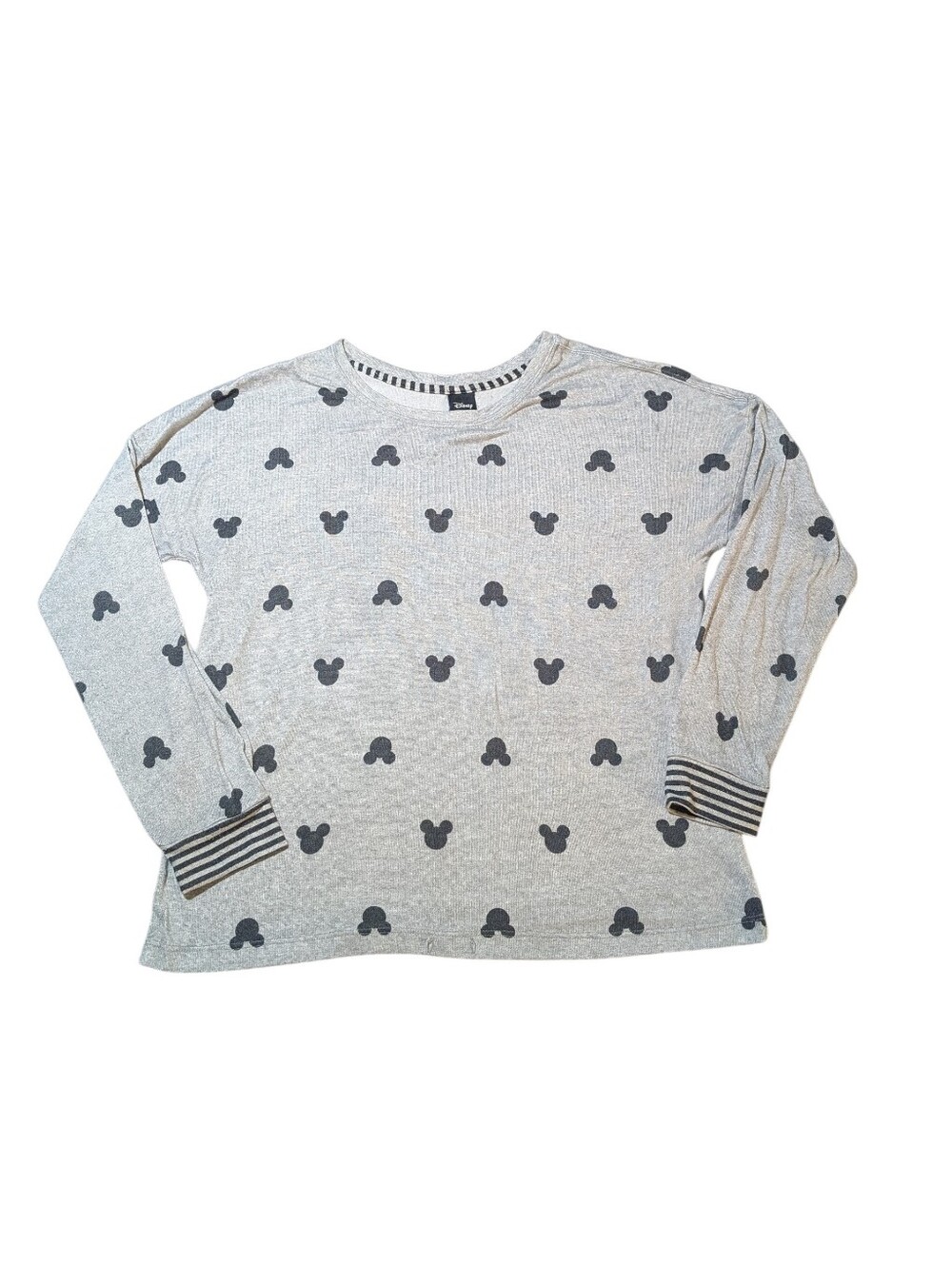 Disney Mickey Mouse Silhouette Pattern Top M